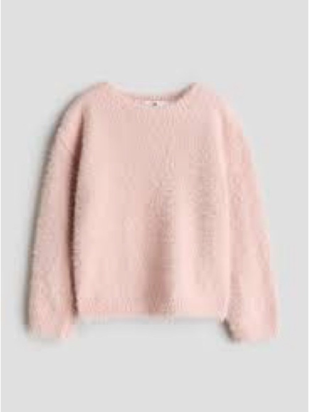 ♠️5/$25♠️Blush Pink Fuzzy Crewneck Sweater
